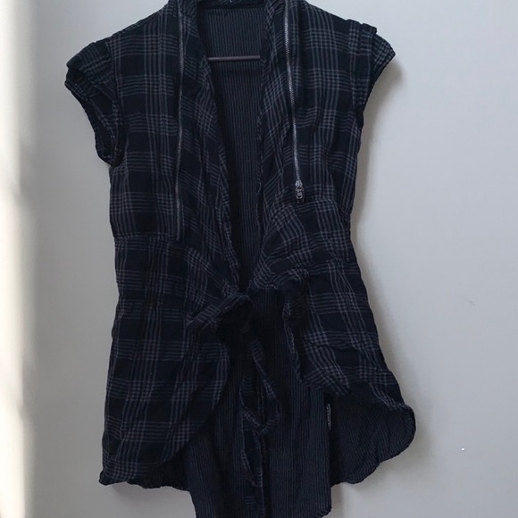 ๐ DIESEL PLAID WRAP SHIRT - Picture 3 of 5